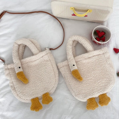 【Cute Bag】アヒルちゃんショルダーバッグ/アヒルちゃんハンドバッグ
