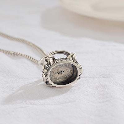 【Necklace】可愛いねこ ヘッドフォン着用 ネックレス