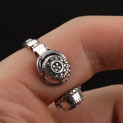 【RINGS】 イヤフォンシルバーリング