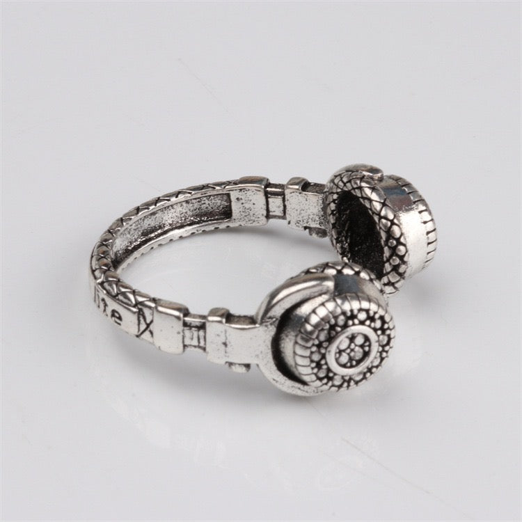 【RINGS】 イヤフォンシルバーリング