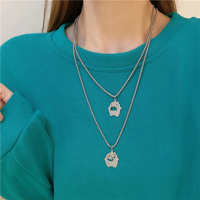 【Necklace】可愛いおばけネックレス