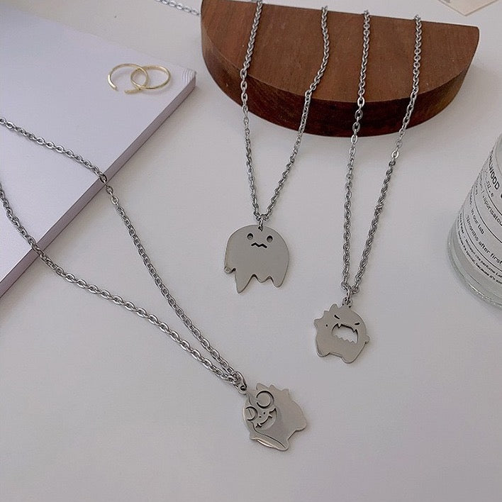 【Necklace】可愛いおばけネックレス