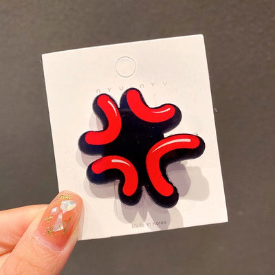 【Goods】 絵文字Emoji ヘアピン スリーピン ヘアアクセサリー