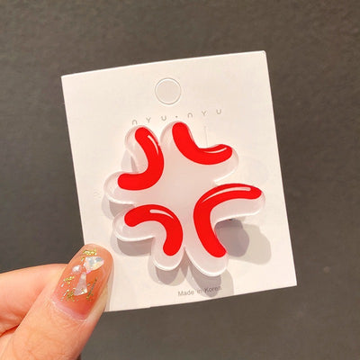 【Goods】 絵文字Emoji ヘアピン スリーピン ヘアアクセサリー