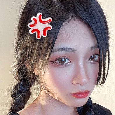 【Goods】 絵文字Emoji ヘアピン スリーピン ヘアアクセサリー