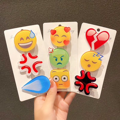 【Goods】 絵文字Emoji ヘアピン スリーピン ヘアアクセサリー
