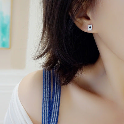 【Earrings】ポーカーピアス&イヤリング