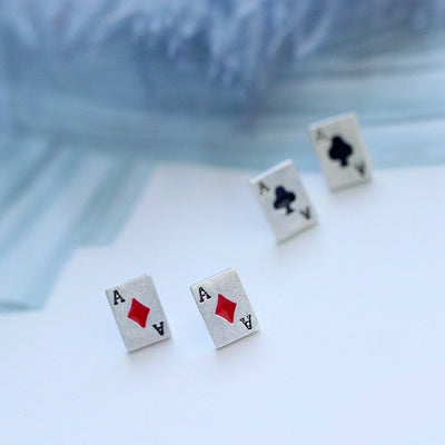 【Earrings】ポーカーピアス&イヤリング
