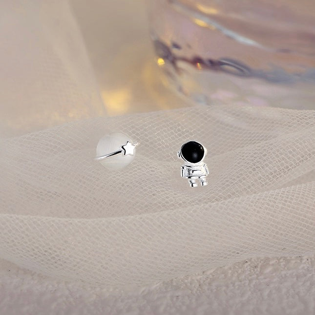 【Earrings】 宇宙飛行士惑星ピアス&イヤリング