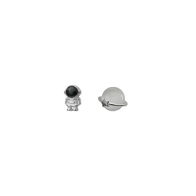 【Earrings】 宇宙飛行士惑星ピアス&イヤリング