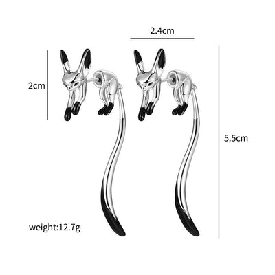 【Earrings】人気キツネピアス