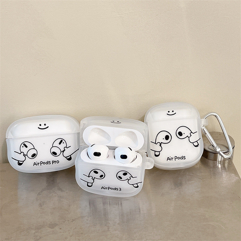 【Airpods Case】可愛い 面白い  手持ち エアーポッズ Airpods/ AirPods Pro/Airpods 第三世代ケース
