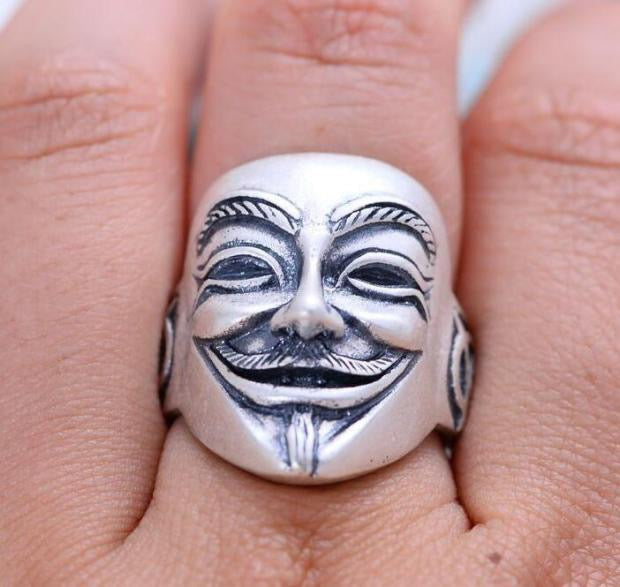 【RINGS】アノニマス風シルバーリング