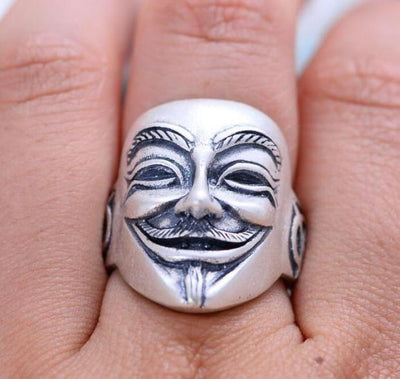 【RINGS】アノニマス風シルバーリング