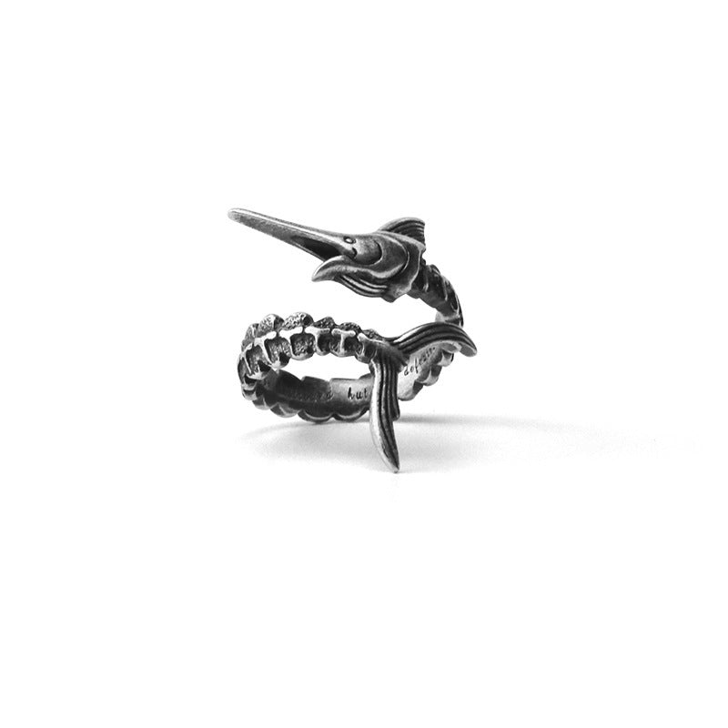 【RINGS】骨だけカジキシルバーリング