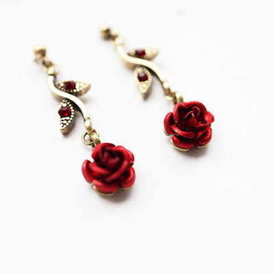 【Earrings】   ローズピアス/イヤリング