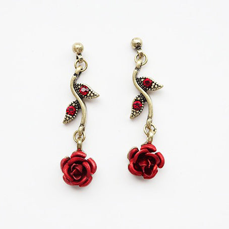 【Earrings】   ローズピアス/イヤリング