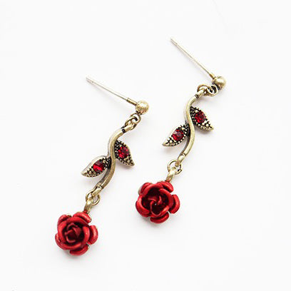 【Earrings】   ローズピアス/イヤリング