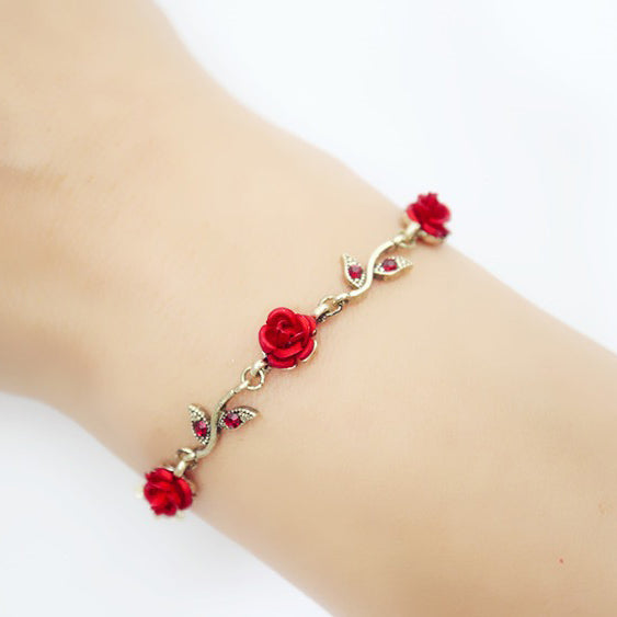 【Bracelet】ローズブレスレット