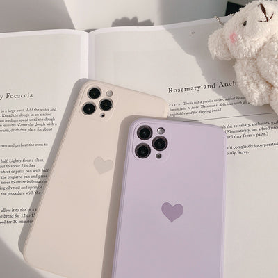【iPhone Case】シンプル ハートiPhoneケース