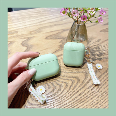 【Airpods Case】 マカロン色デイジーAirpods/AirPods Proケース