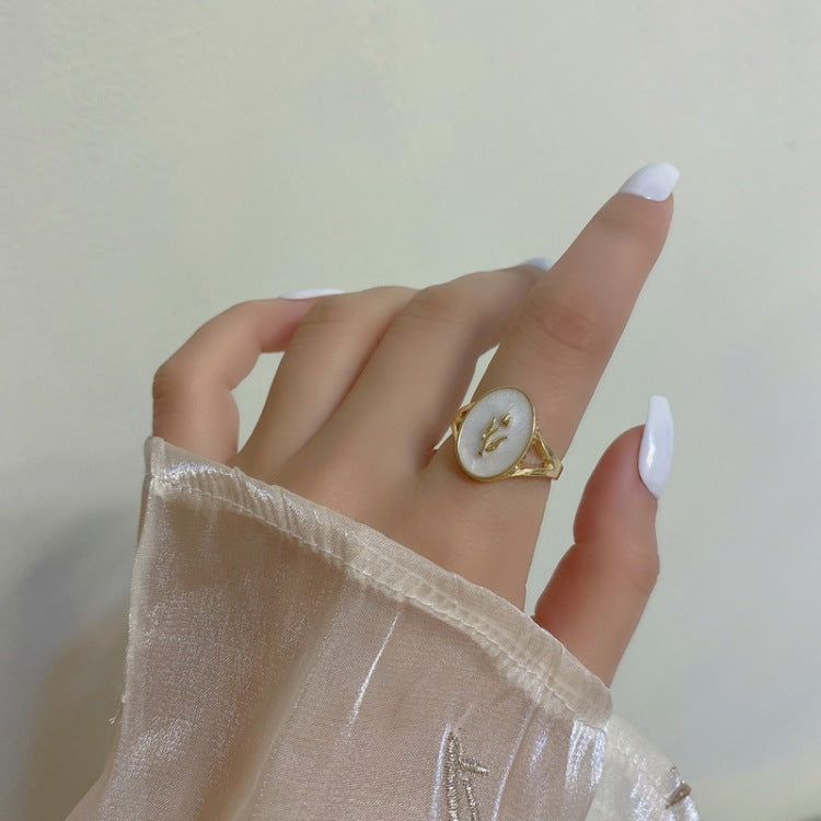【Rings】  オシャレフラワーリング