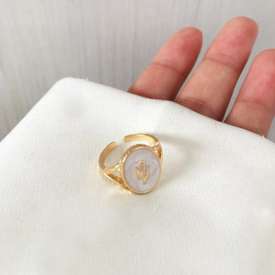 【Rings】  オシャレフラワーリング
