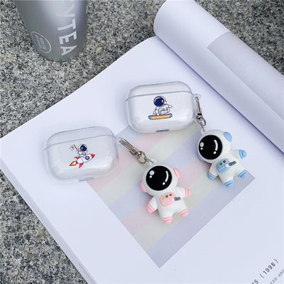 【Airpods Case】 かわいい宇宙飛行士Airpods/ AirpodsProケース/Airpods 第三世代