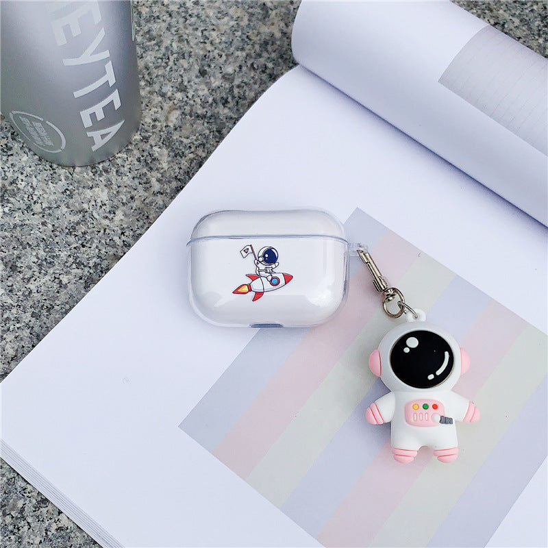 【Airpods Case】 かわいい宇宙飛行士Airpods/ AirpodsProケース/Airpods 第三世代