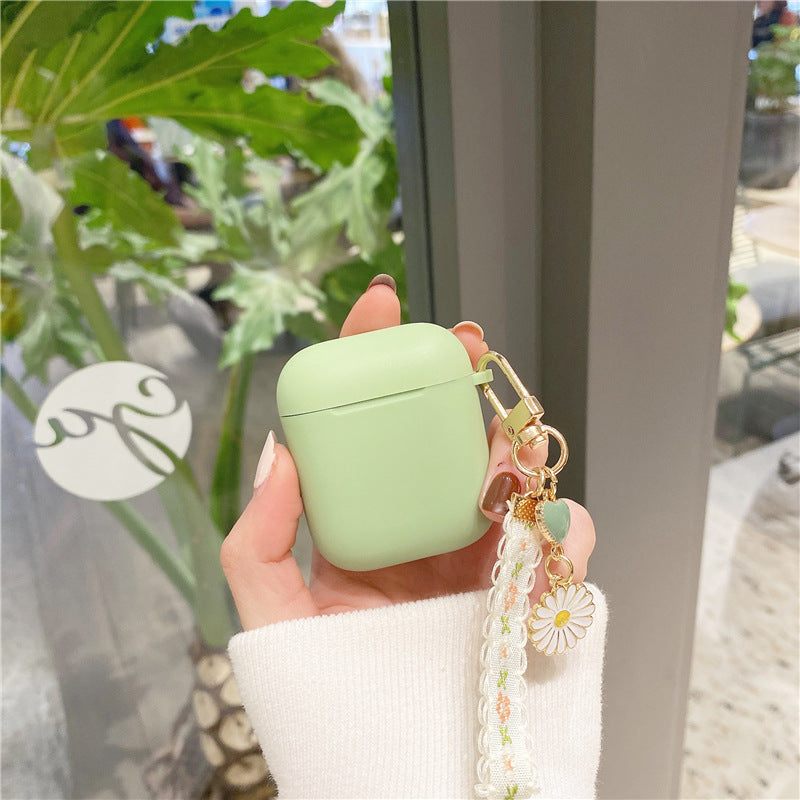 【Airpods Case】 マカロン色デイジーAirpods/AirPods Proケース