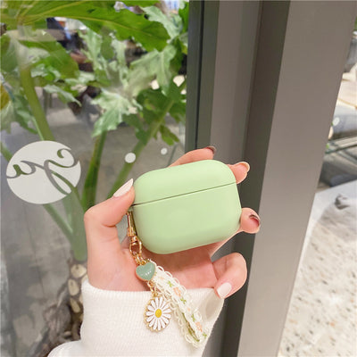 【Airpods Case】 マカロン色デイジーAirpods/AirPods Proケース