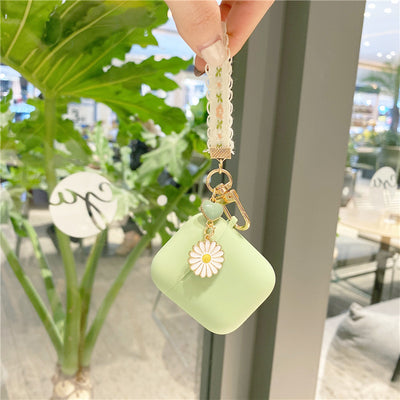 【Airpods Case】 マカロン色デイジーAirpods/AirPods Proケース