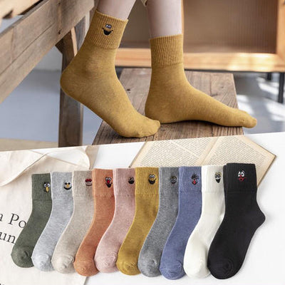 【Socks】可愛い絵文字レディースソックス