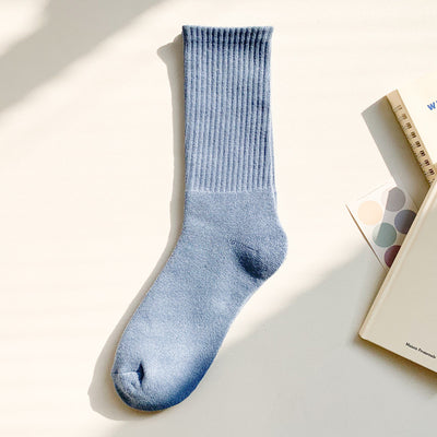 【Socks】シンプル キャンディカラーレディースソックス