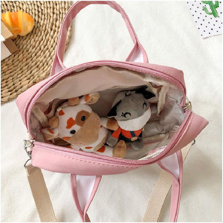 【Cute Bag】痛バッグ 可愛い 透明ぬいぐるみトートバッグ