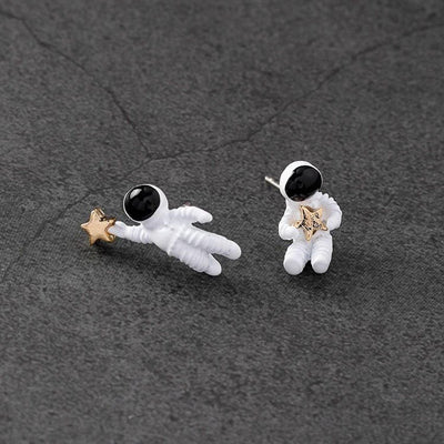 【Earrings】宇宙飛行士 ピアス