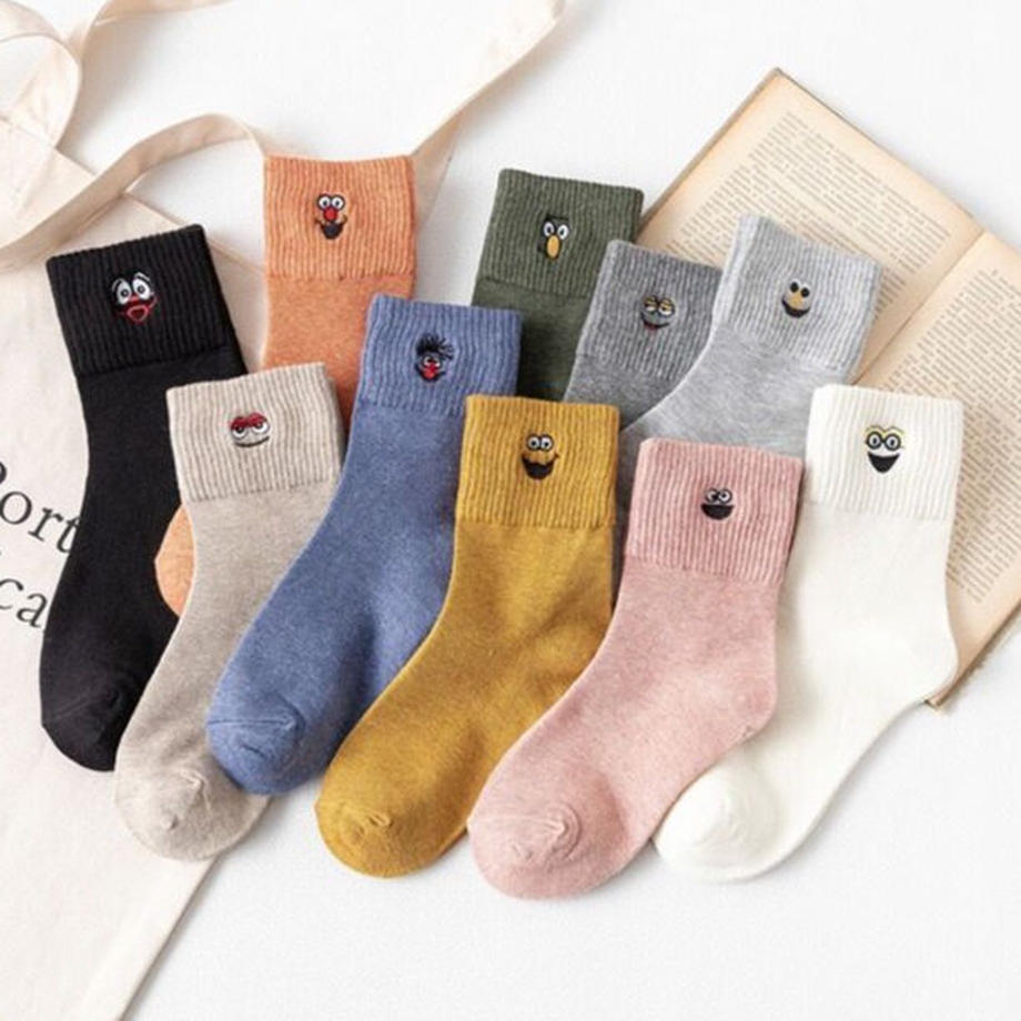 【Socks】可愛い絵文字レディースソックス