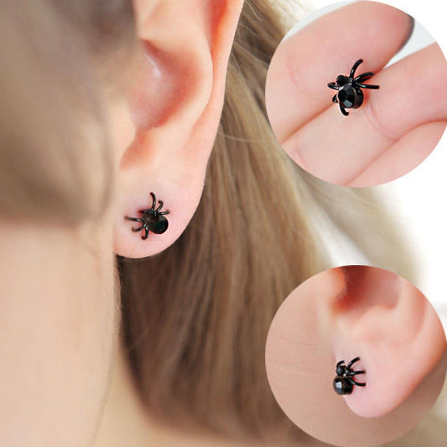 【Earrings】 スパイダー ピアス