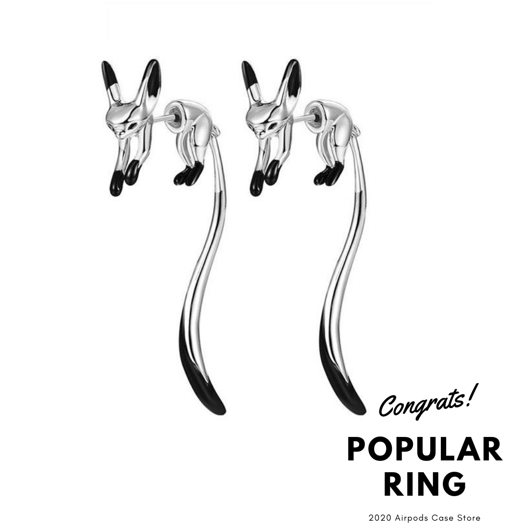【Earrings】人気キツネピアス