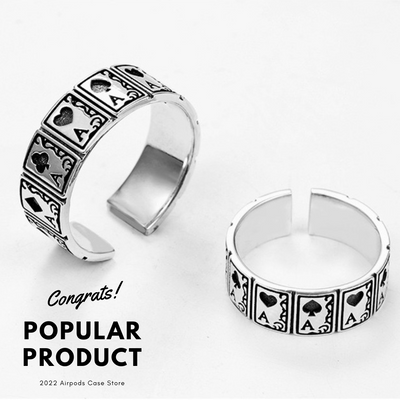 【Rings】エースカップルシルバーリング