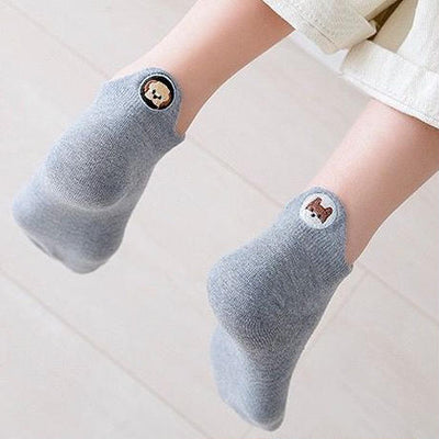 【Socks】可愛いワンちゃん柄レディースソックス