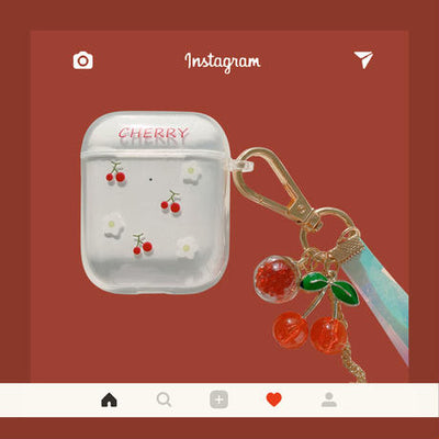 【Airpods Case】さくらんぼAirpods Proケース