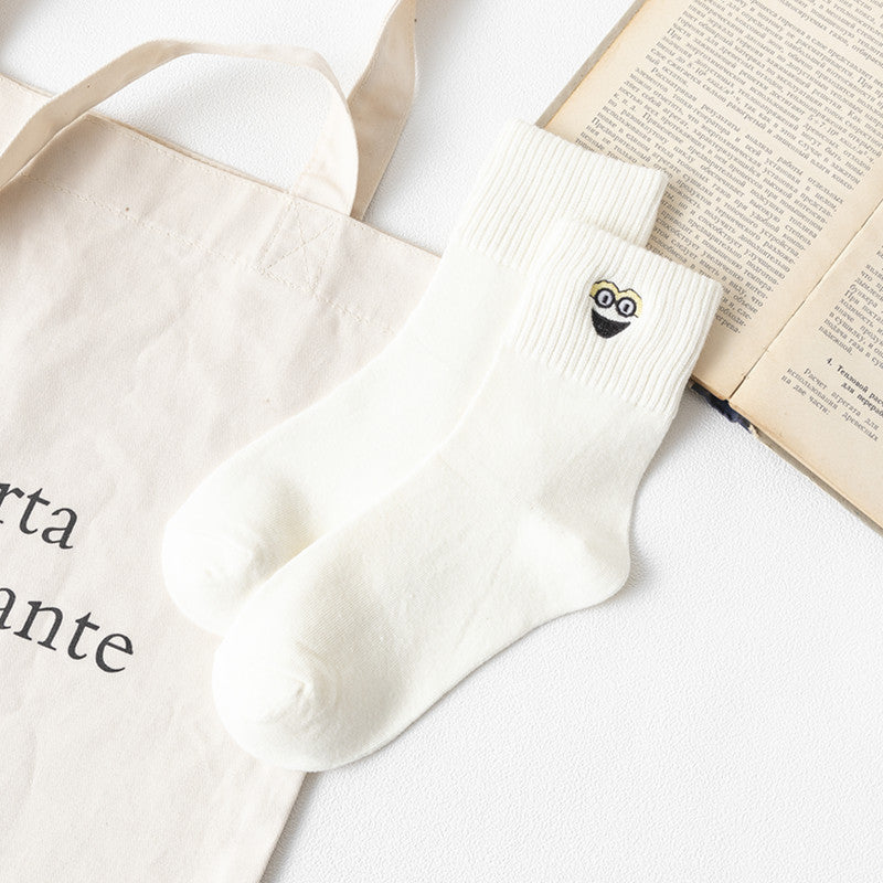 【Socks】可愛い絵文字レディースソックス