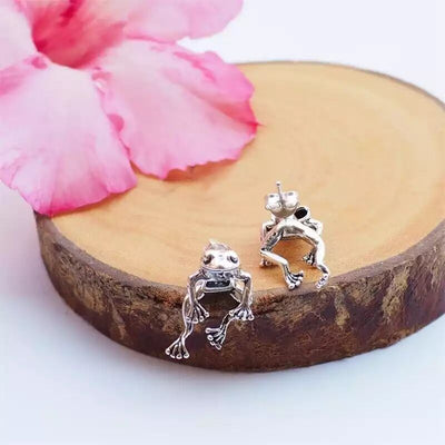 フロッグシルバーピアス