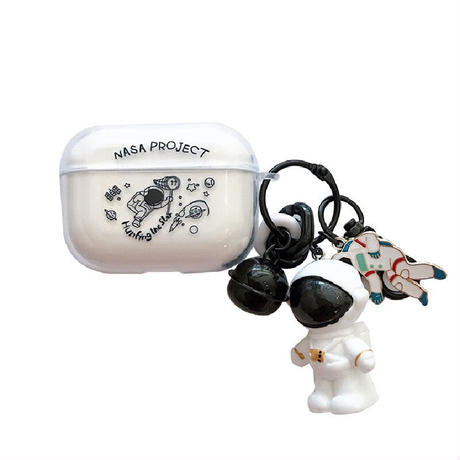 【Airpods Case】かわいい宇宙飛行士 AirPods/ Airpods Proケース/Airpods 第三世代