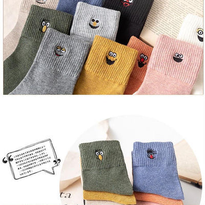 【Socks】可愛い絵文字レディースソックス